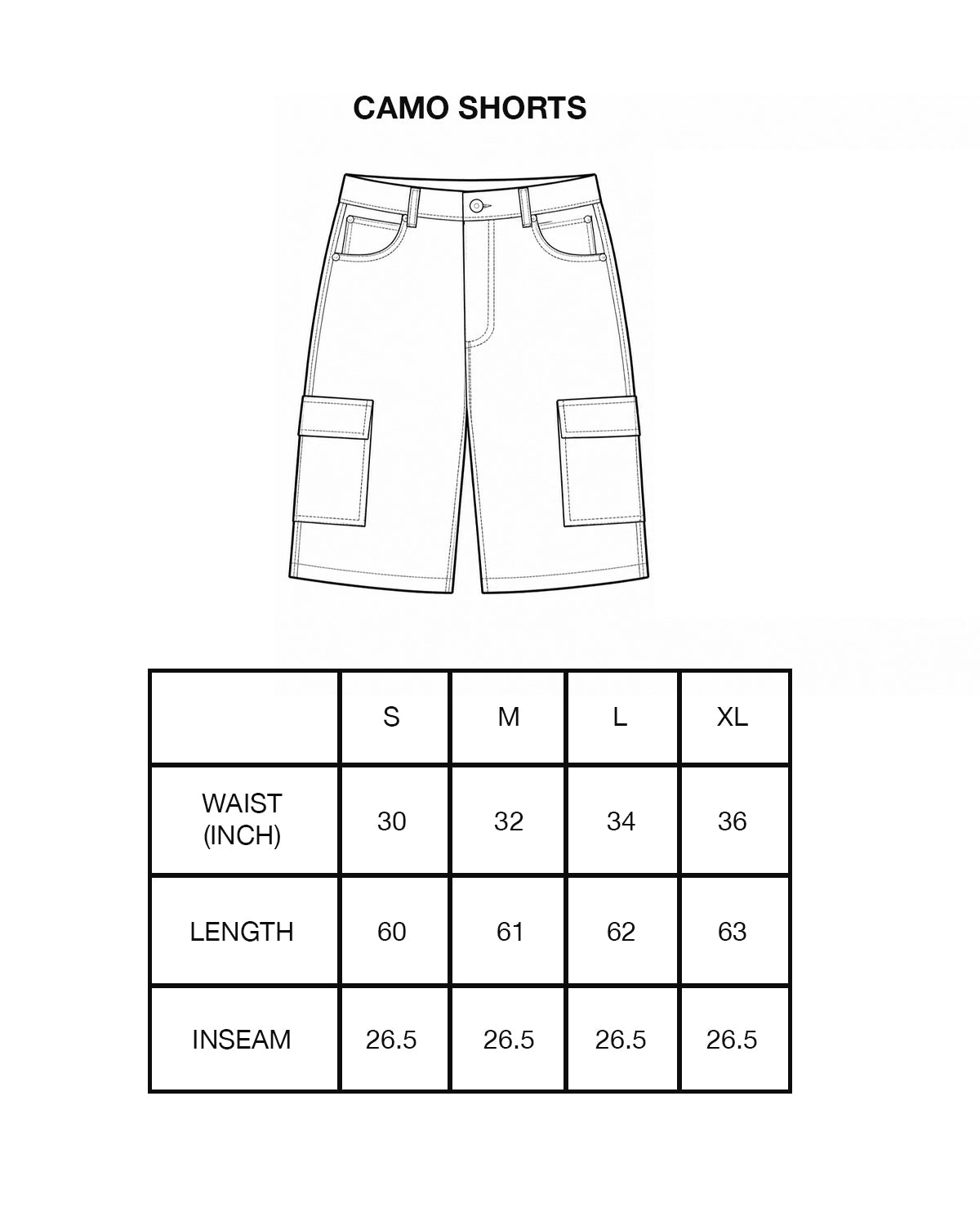 Camo Shorts